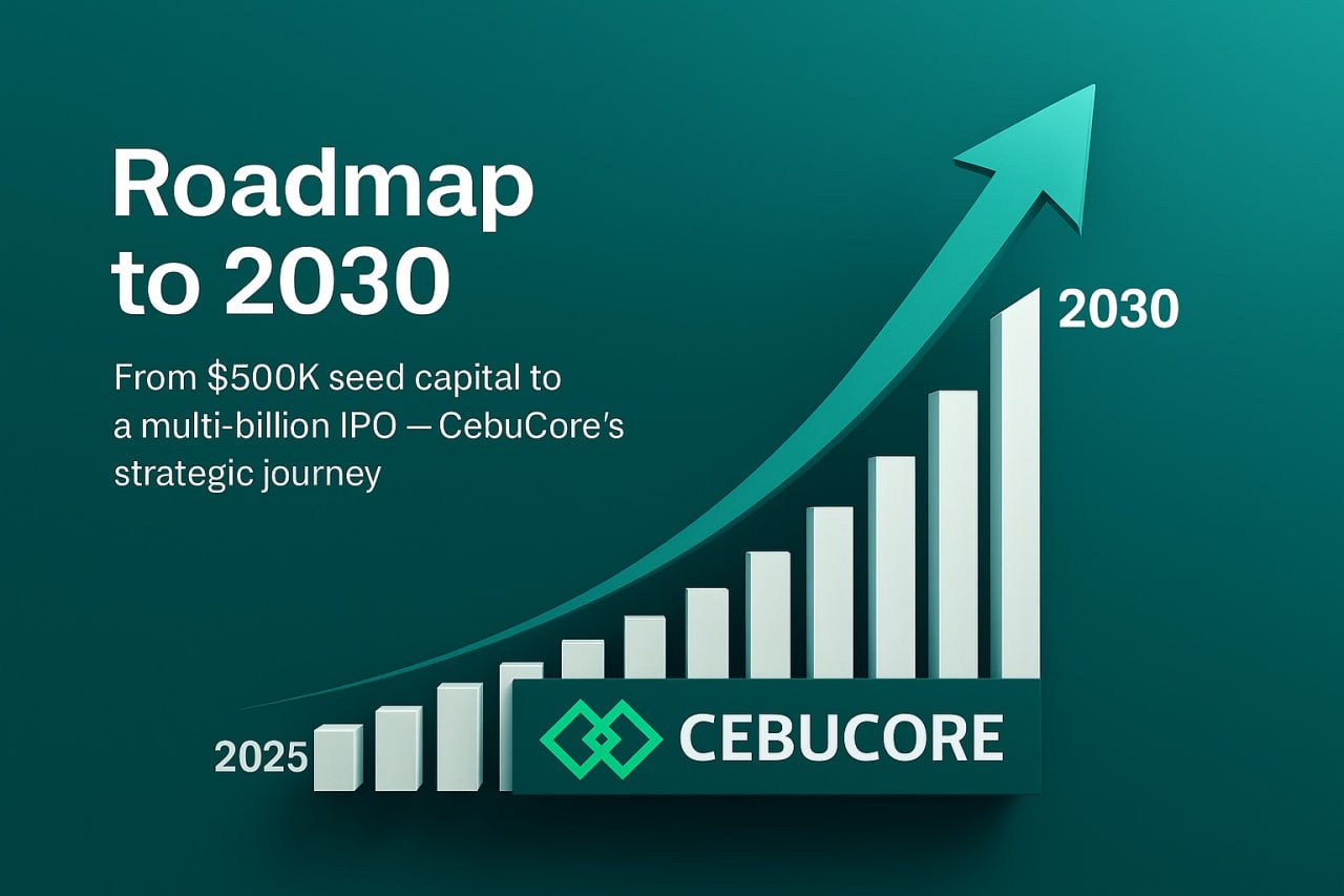 CebuCore Roadmap: From $200K to Multi-Billion IPO